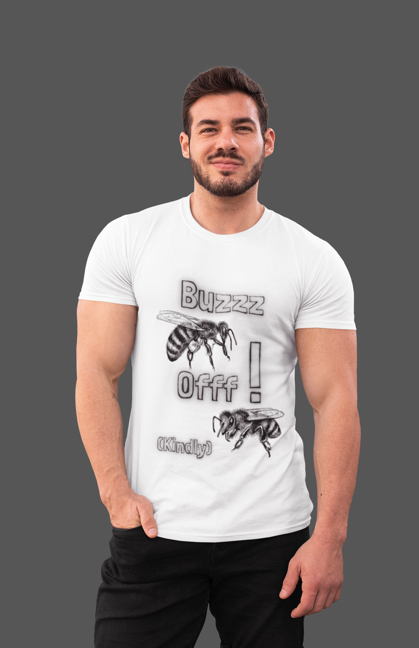 Buzzz Offf! (Kindly) - Unisex Premium t-shirt